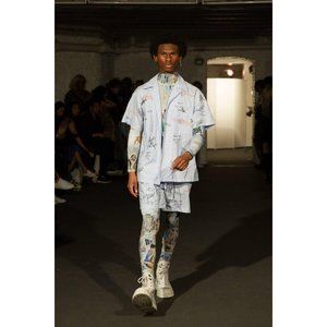 Selfmade by Gianfranco Villegas Embroidered Shirt